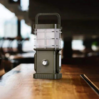Ideální volnočasové osvětlení | Lampa svítilna pro kemping - vestavěný Li-Ion akumulátor / 3 odnímatelné svítilny / ochrana proti komárům / USB / Power banka | Filsonstore