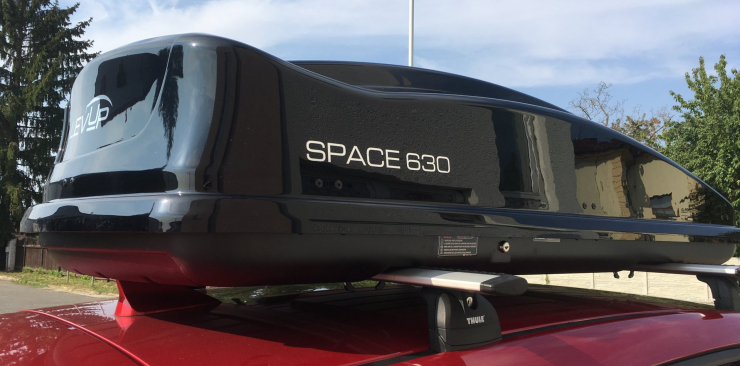 Montáž střešního boxu LevUp Space 630