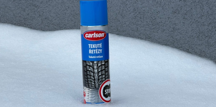Carlson Tekuté řetězy 400 ml - Kontrola nad vozem i na zledovatělé vozovce