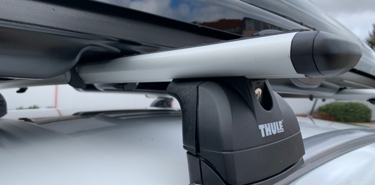 Montáž příčníků Thule Wingbar Evo Silver